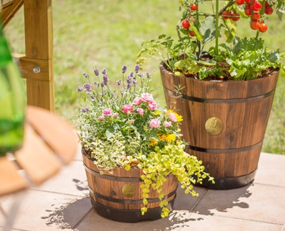 Barrel Planter